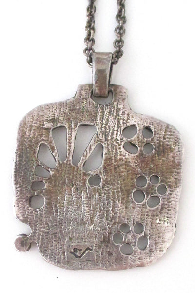 Guy Vidal 'cogs' pendant necklace