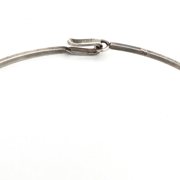 Hans Hansen large kinetic hammered silver kinetic pendant ~ Bent Gabrielsen