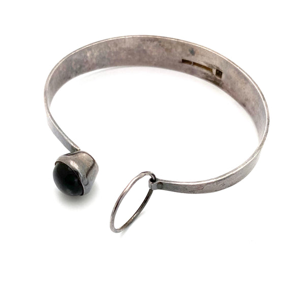 Kaunis Koru silver & labradorite bracelet