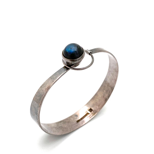 Kaunis Koru silver & labradorite bracelet