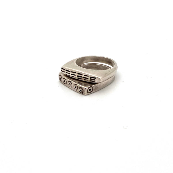 Lisa Jenks vintage silver ring
