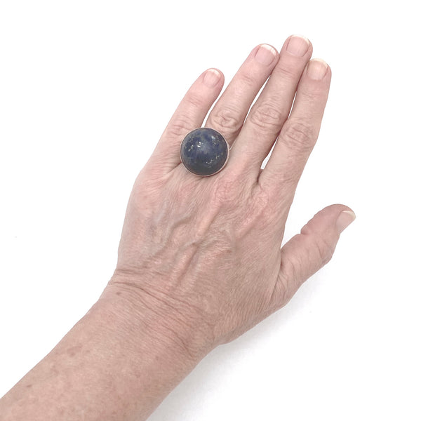 Einer Fehrn extra large lapis dome ring