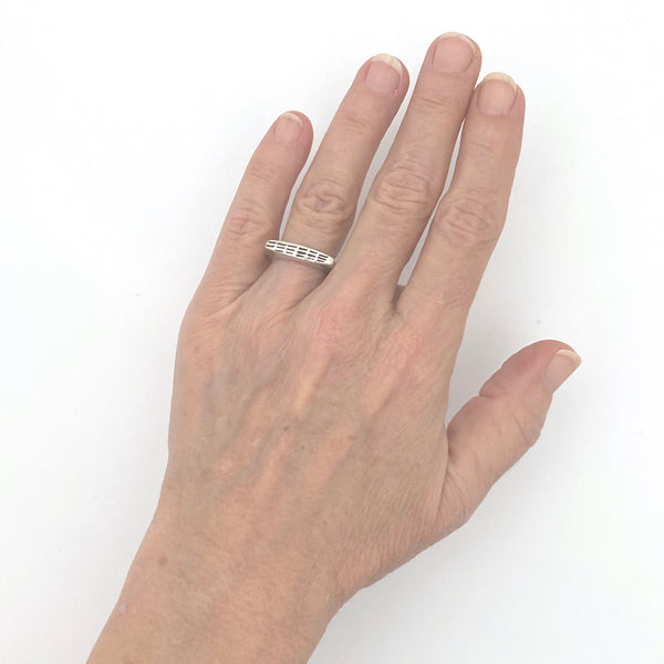 Lisa Jenks vintage silver ring