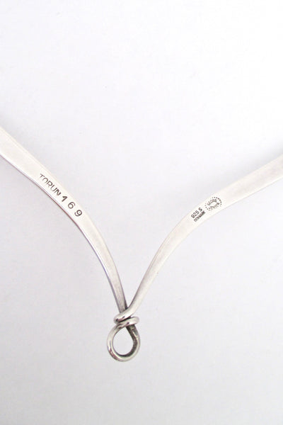 Georg Jensen / Vivianna Torun ~ neck ring & 2 large pendants