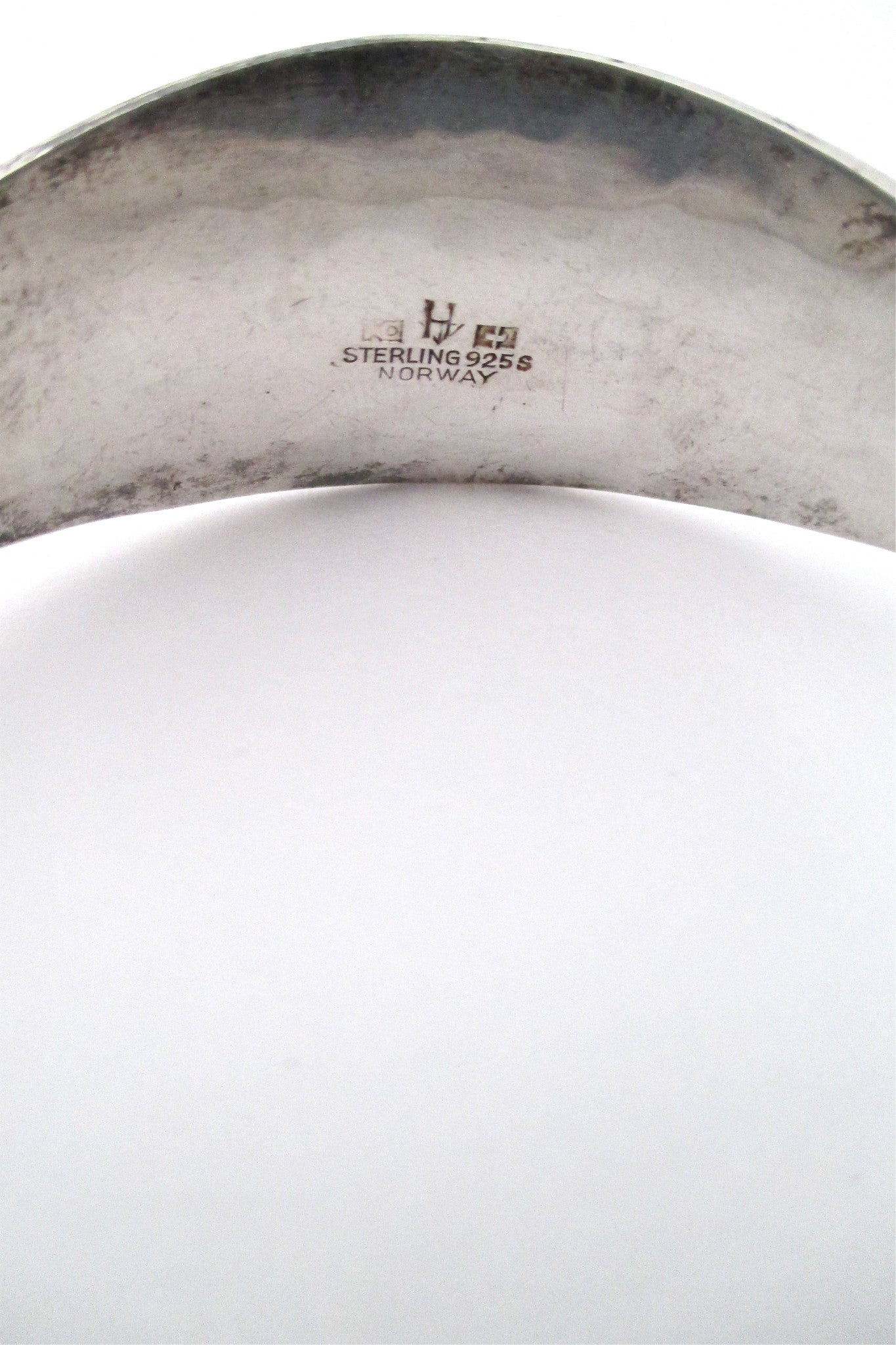Plus Studios large textured silver bracelet ~ Ragnar Hansen