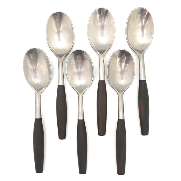faux Fjord flatware ~ 4 piece place settings x 6