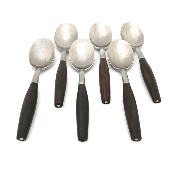 faux Fjord flatware ~ 4 piece place settings x 6