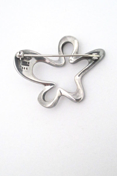 Georg Jensen 'Splash' brooch #321 - Henning Koppel