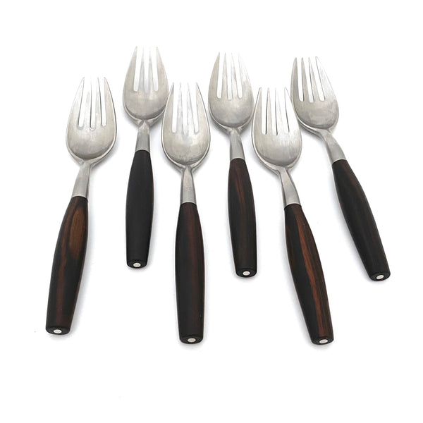 faux Fjord flatware ~ 4 piece place settings x 6