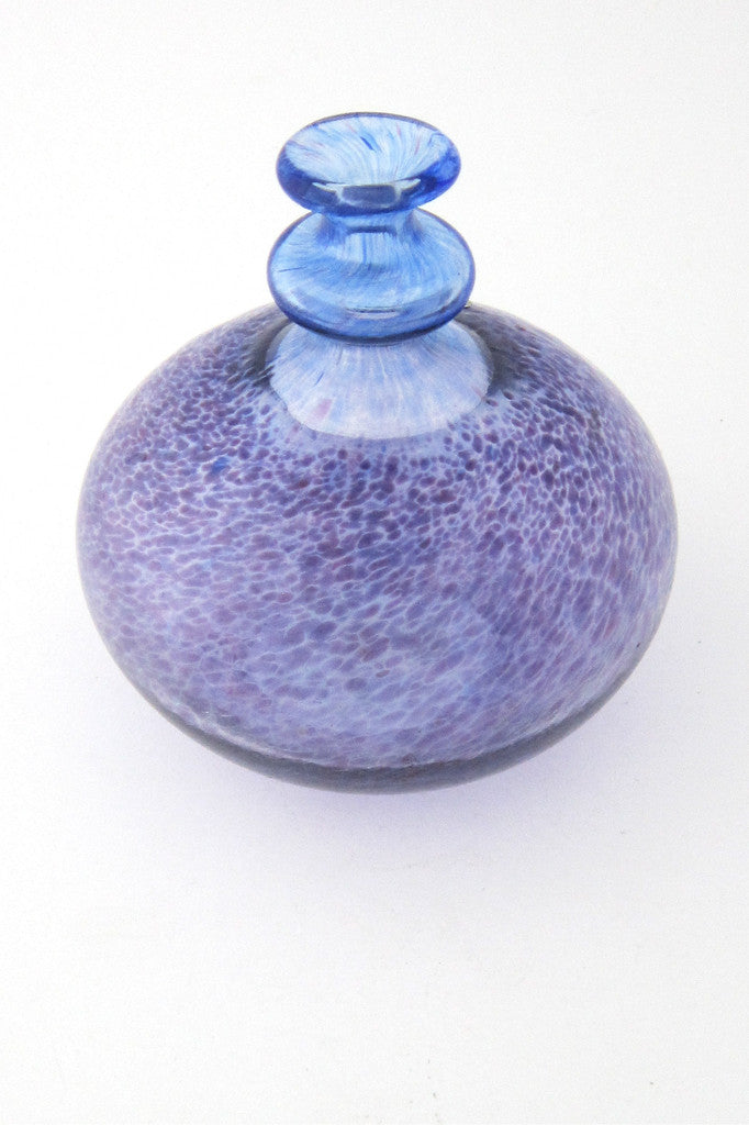 Bertil Vallien 'Antikva' round bottle vase #1