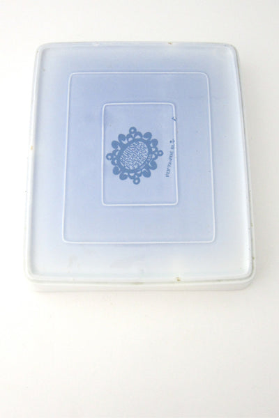 Stig Lindberg flow blue dish