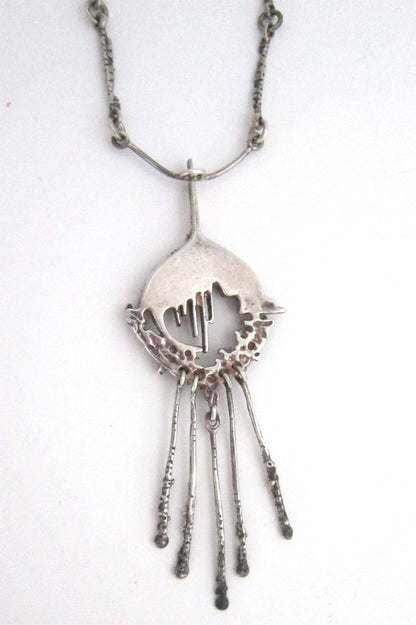 Juhls kinetic Tundra necklace - long link chain
