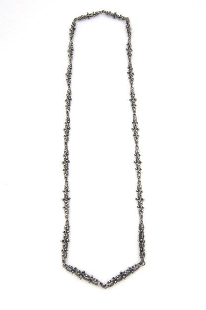 Guy Vidal 'knobbly' long link chain necklace