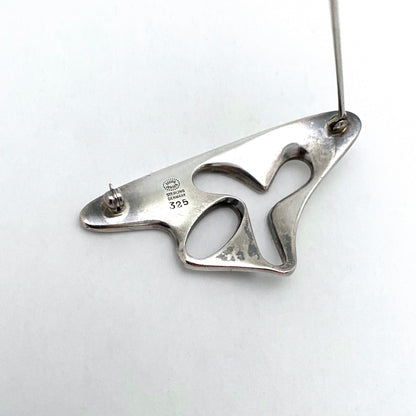 Georg Jensen Modernist brooch #325 ~ Henning Koppel