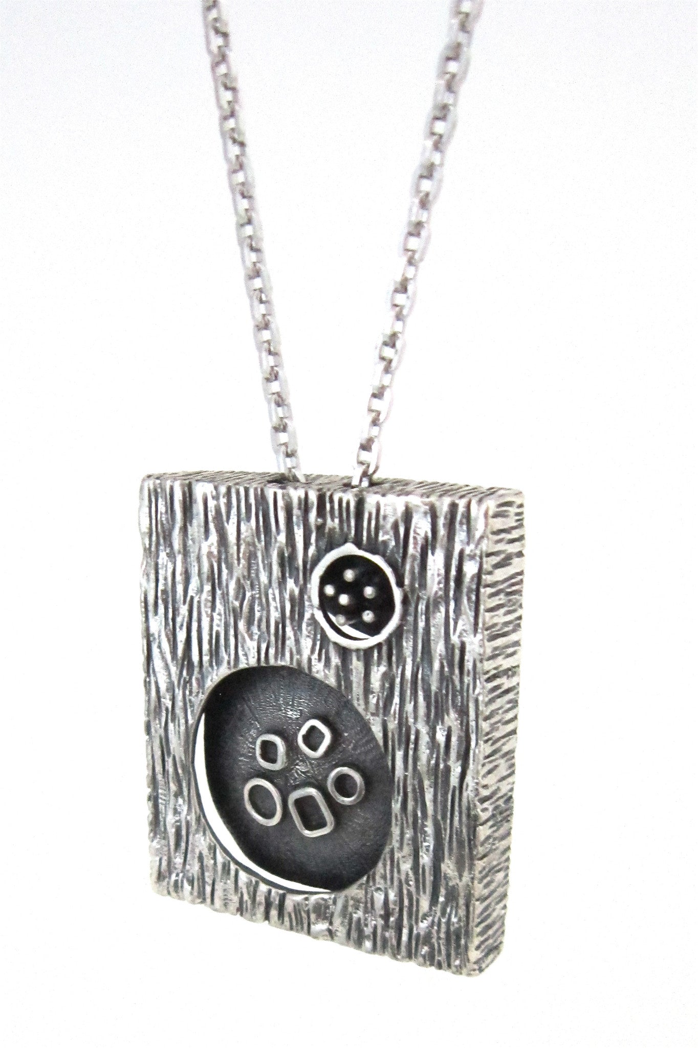 Guy Vidal double shadow box necklace