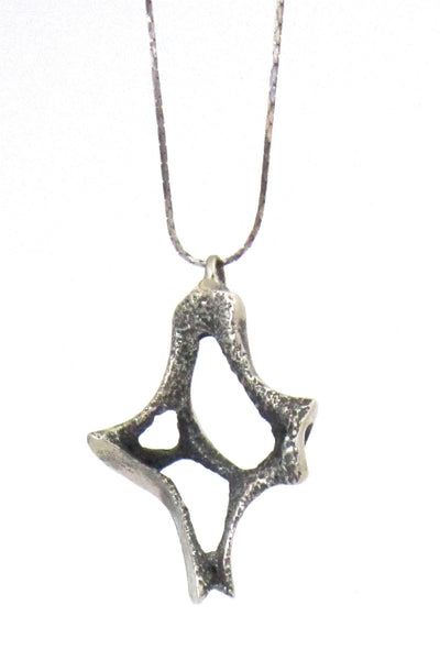 Robert Larin sculptural openwork necklace
