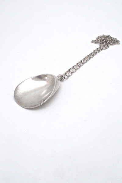 Georg Jensen large shell necklace #328 by Nanna & Ditzel
