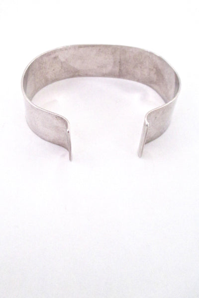 Peter von Post silver cuff bracelet - 1974
