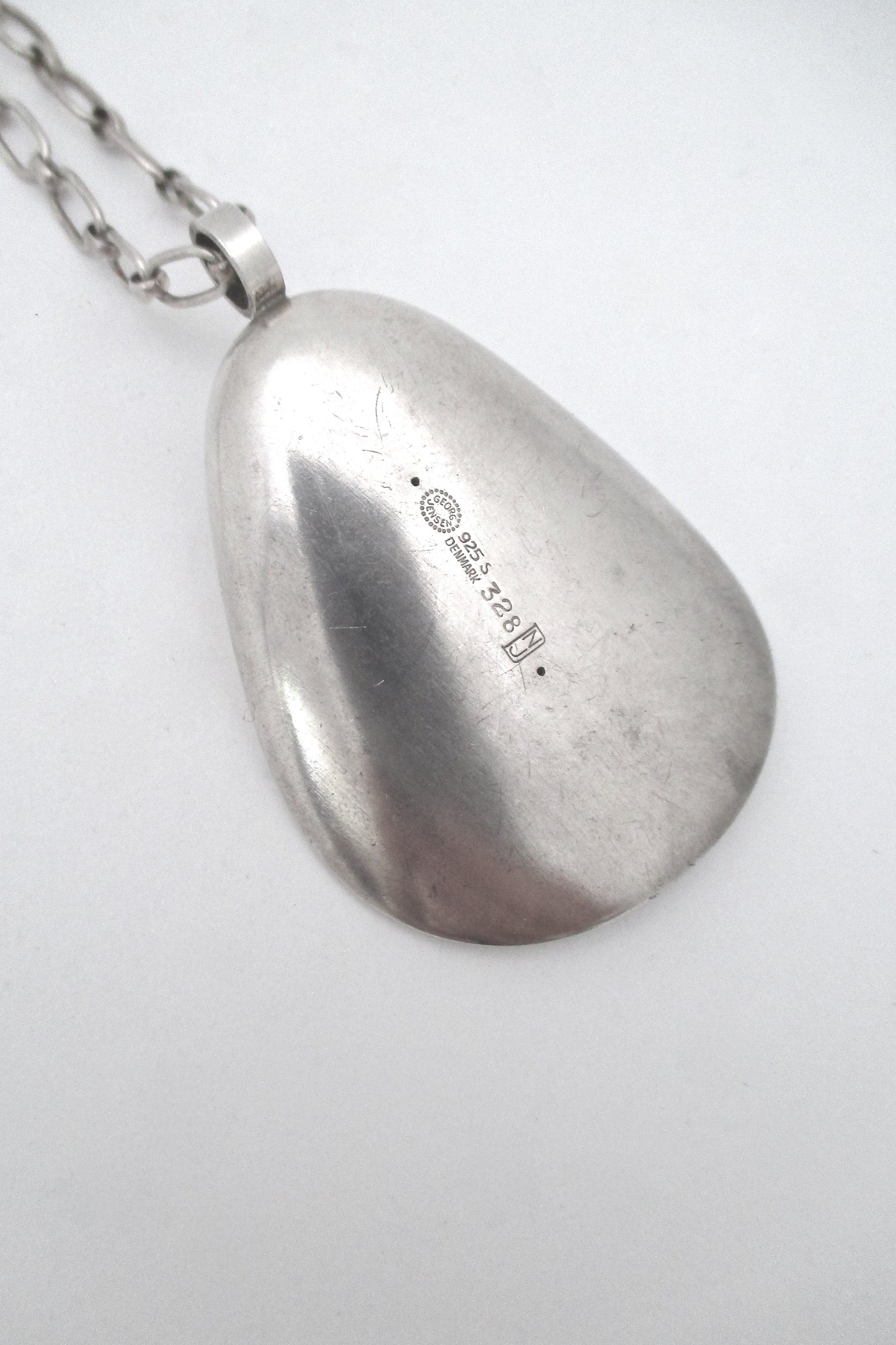 Georg Jensen large shell necklace #328 by Nanna & Ditzel