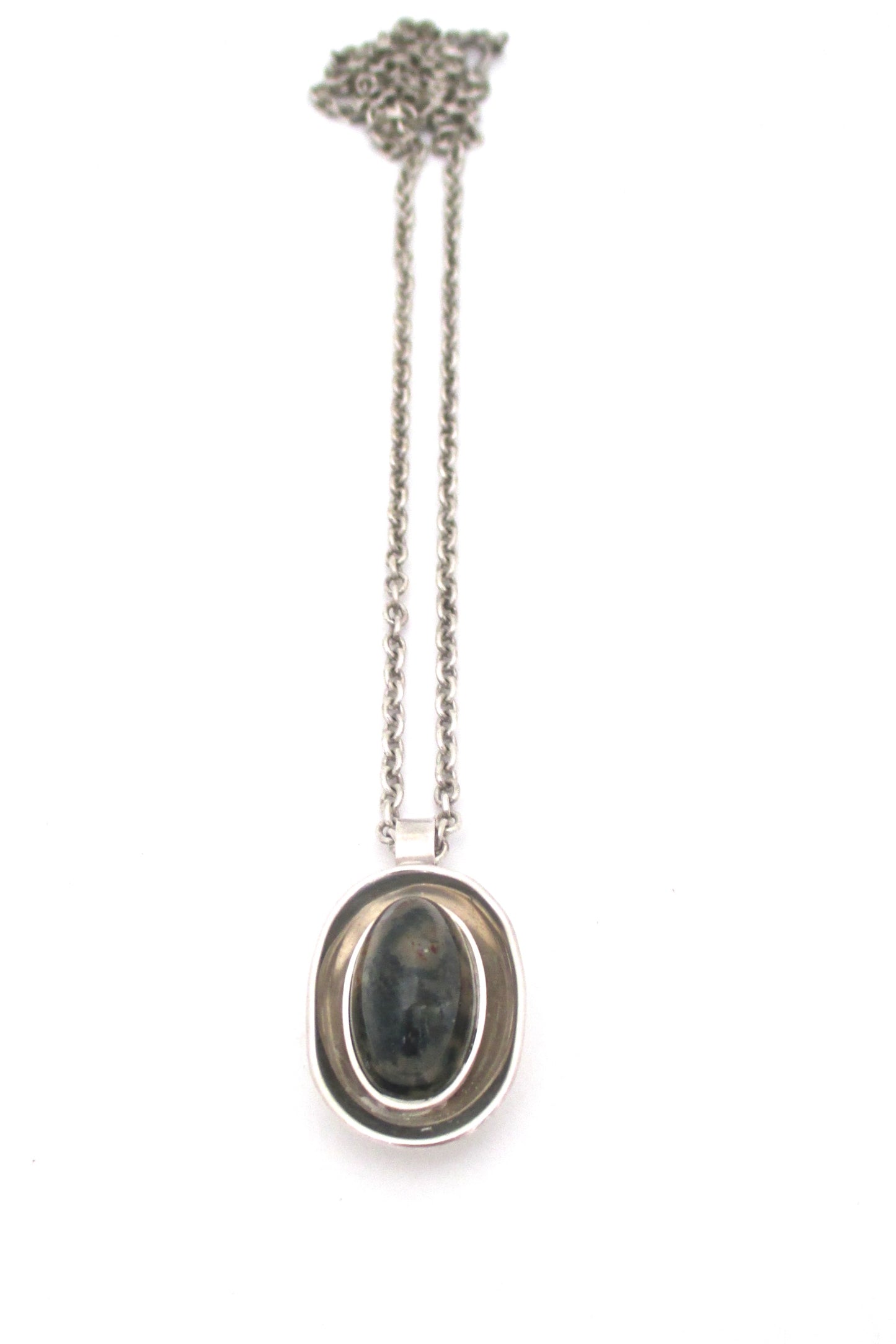 Kupittaan Kulta moss agate pendant
