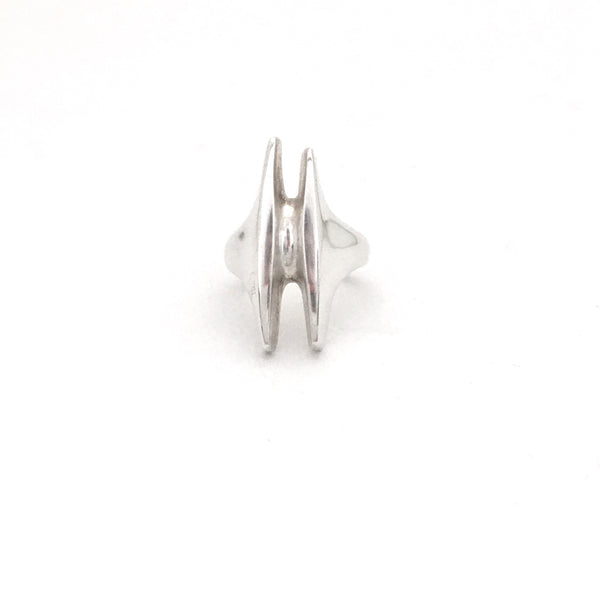 Georg Jensen silver ring #126 ~ Henning Koppel