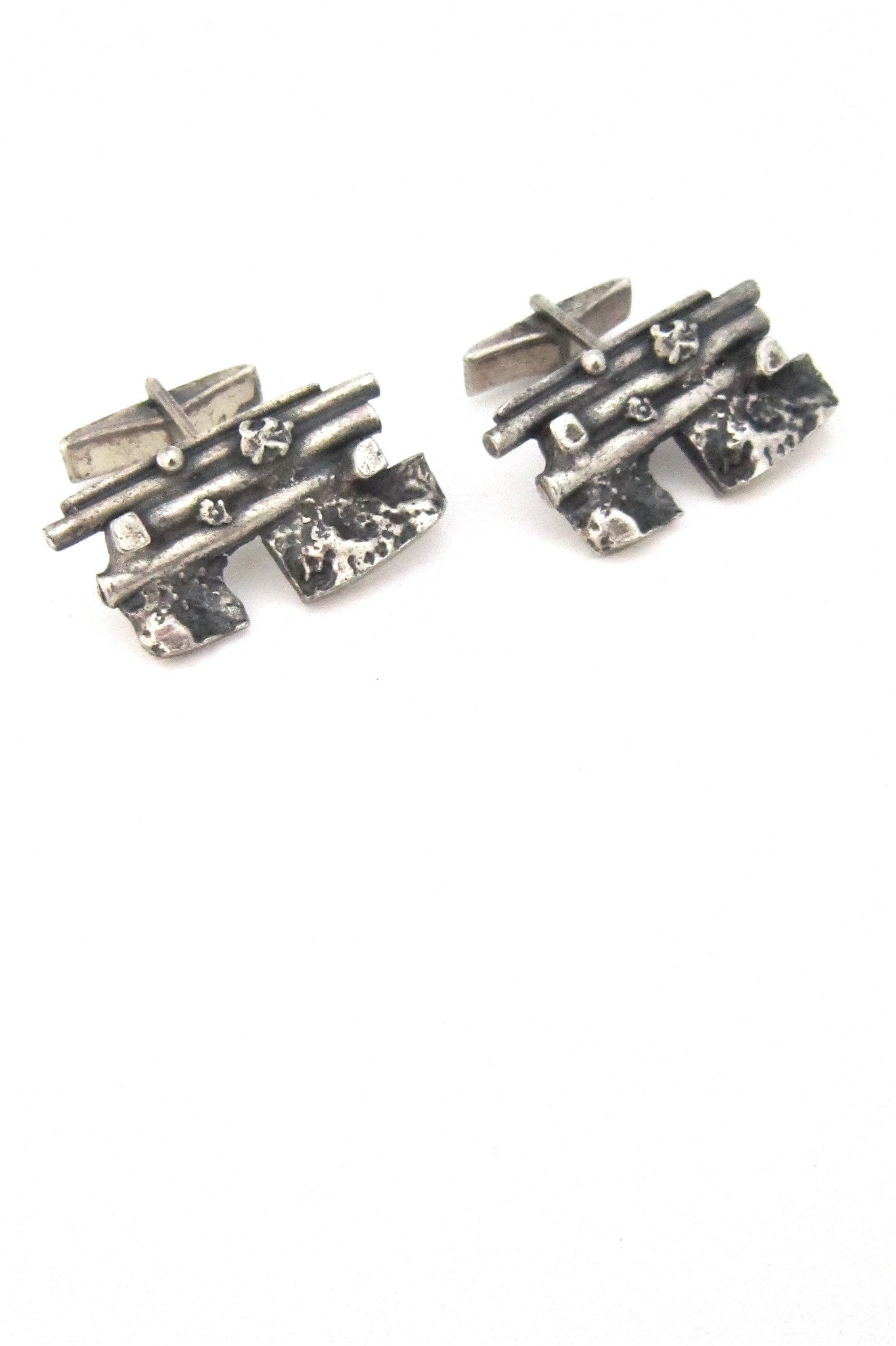 Robert Larin modernist cuff links