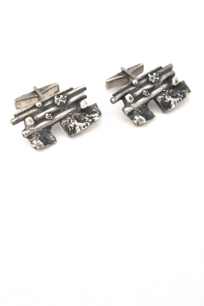 Robert Larin modernist cuff links