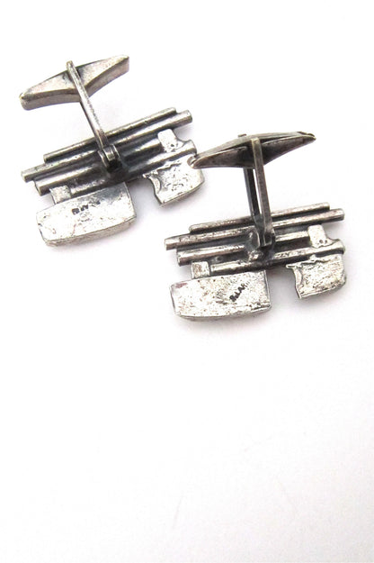 Robert Larin modernist cuff links