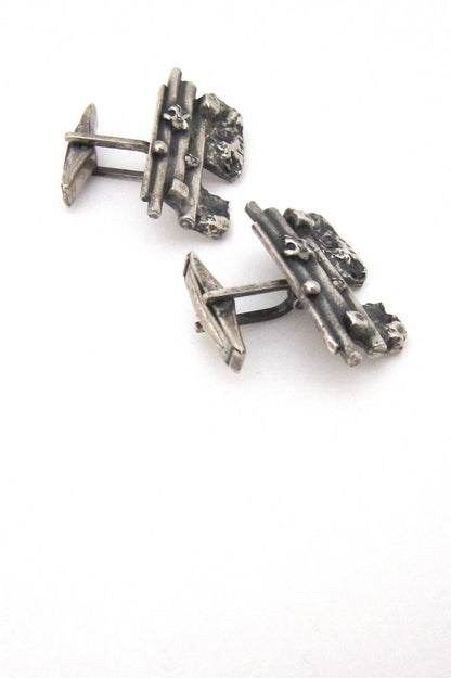 Robert Larin modernist cuff links