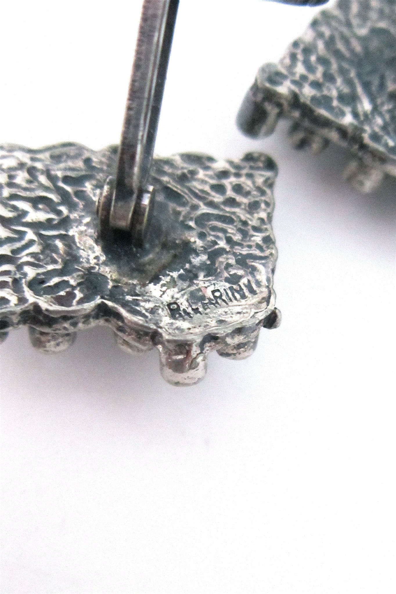 Robert Larin raised dots cuff link set