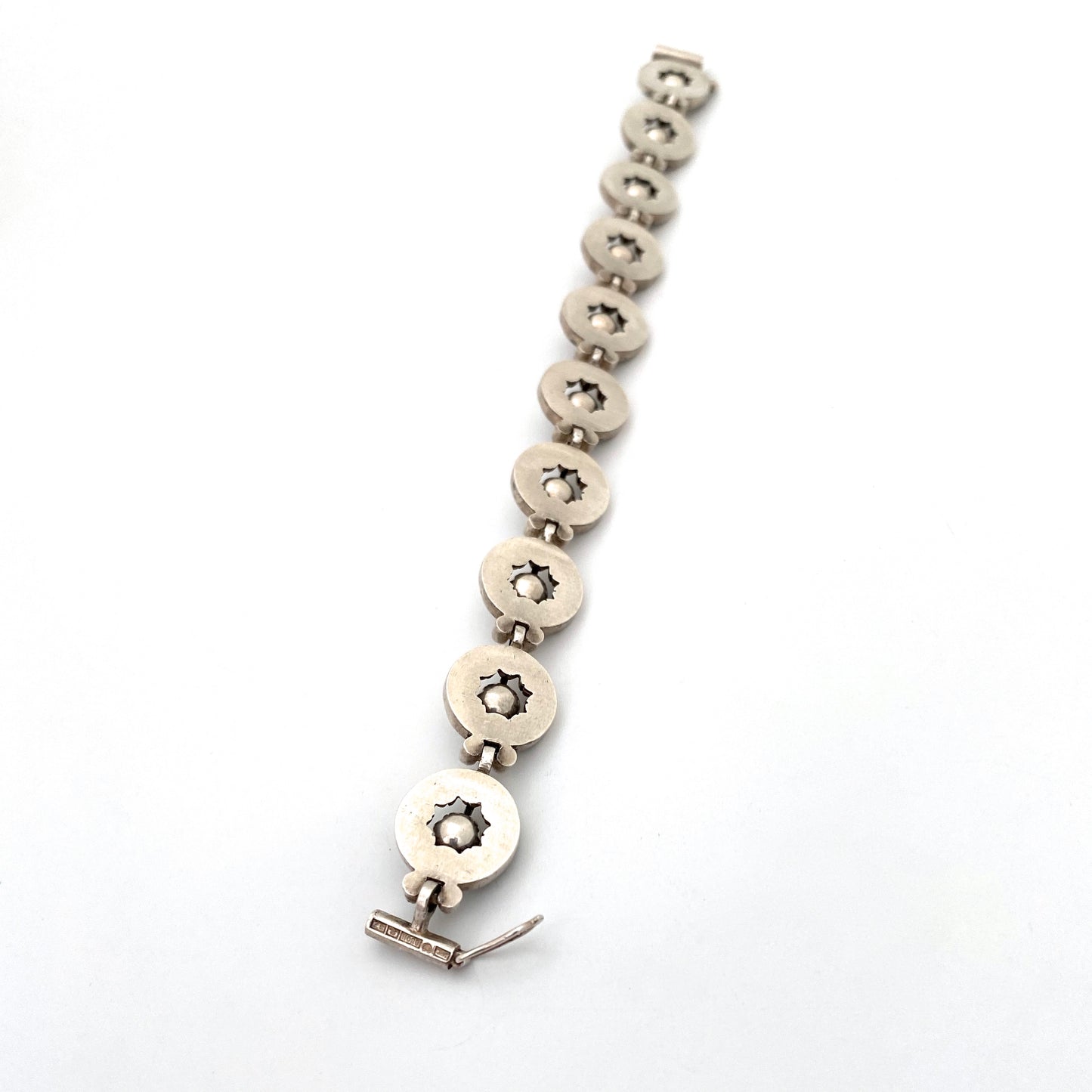 Jorma Laine silver link bracelet ~ 1971