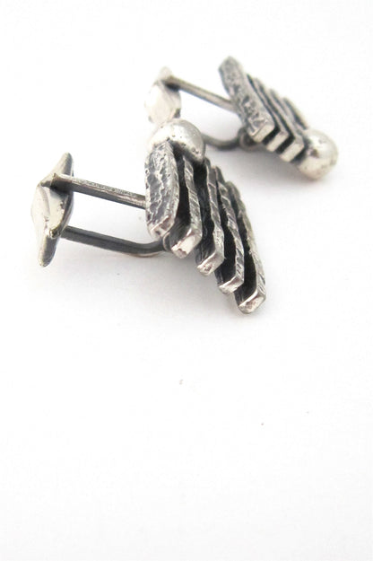 Guy Vidal bars and sphere cuff links