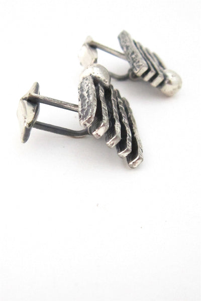 Guy Vidal bars and sphere cuff links