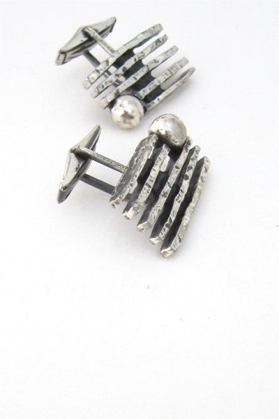 Guy Vidal bars and sphere cuff links