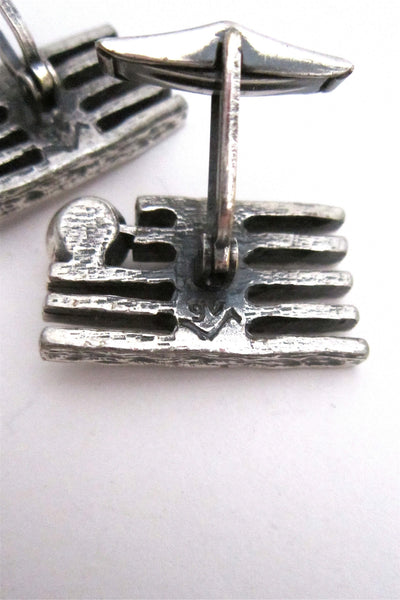 Guy Vidal bars and sphere cuff links