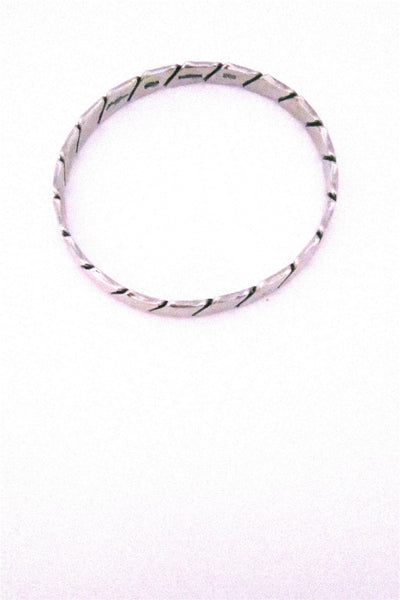 Hans Hansen silver bangle