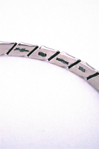 Hans Hansen silver bangle