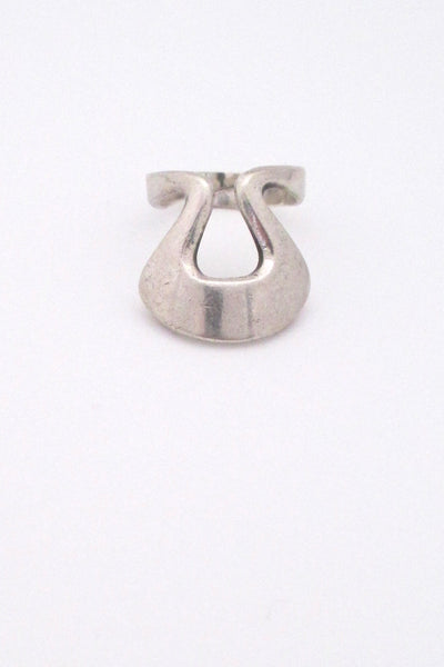 David Andersen sleek silver ring