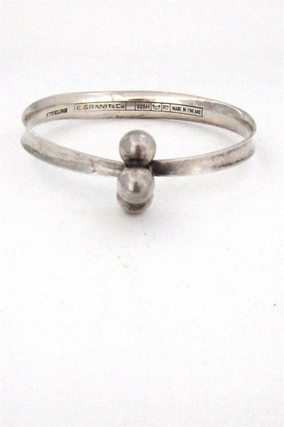 Erik Granit '3 spheres' bracelet - hidden closure