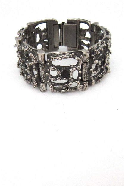 Robert Larin openwork link bracelet