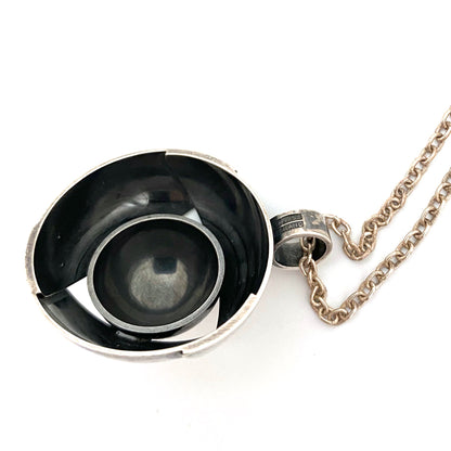Elis Kauppi Kupittaan Kulta silver pendant necklace