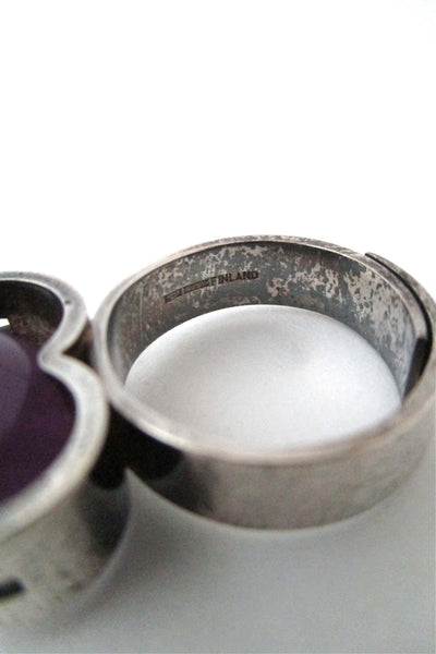 Elis Kauppi 'rolling amethyst' ring