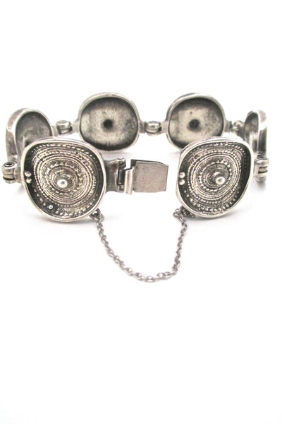 Jorma Laine panel link bracelet - silver