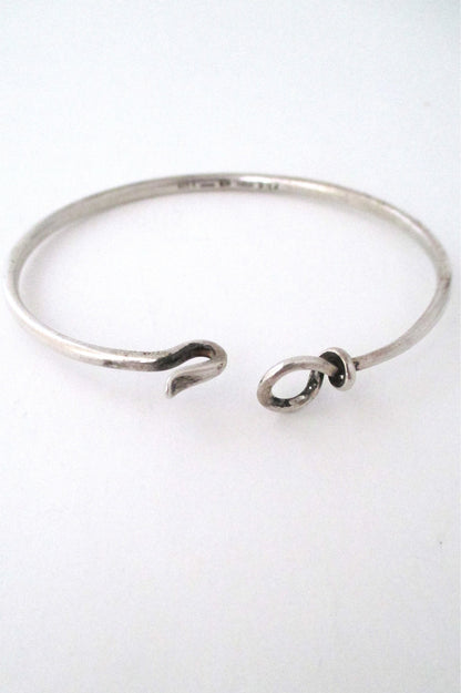 Georg Jensen Denmark vintage silver modernist bracelet 212 by Vivianna Torun