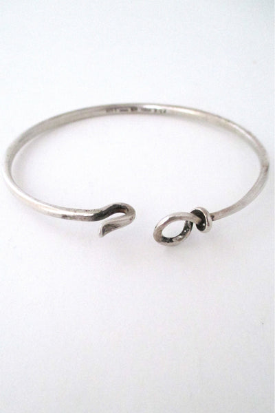 Georg Jensen Denmark vintage silver modernist bracelet 212 by Vivianna Torun