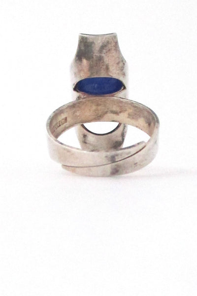 Salovaara 'blue sphere' ring