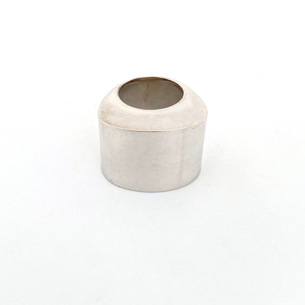 Pekka Piekainen large sleek silver ring ~ 1974
