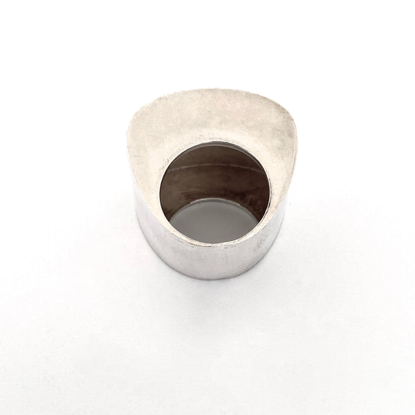 Pekka Piekainen large sleek silver ring ~ 1974