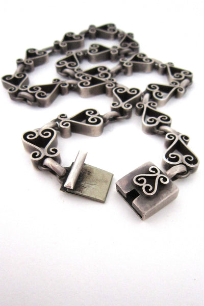 Arte en Plata hearts necklace