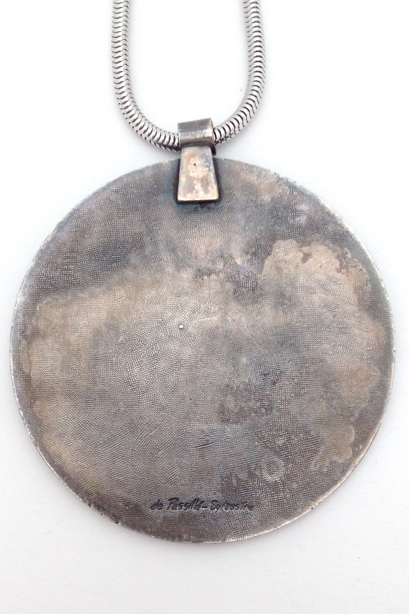 de Passille-Sylvestre big, bold pop art necklace